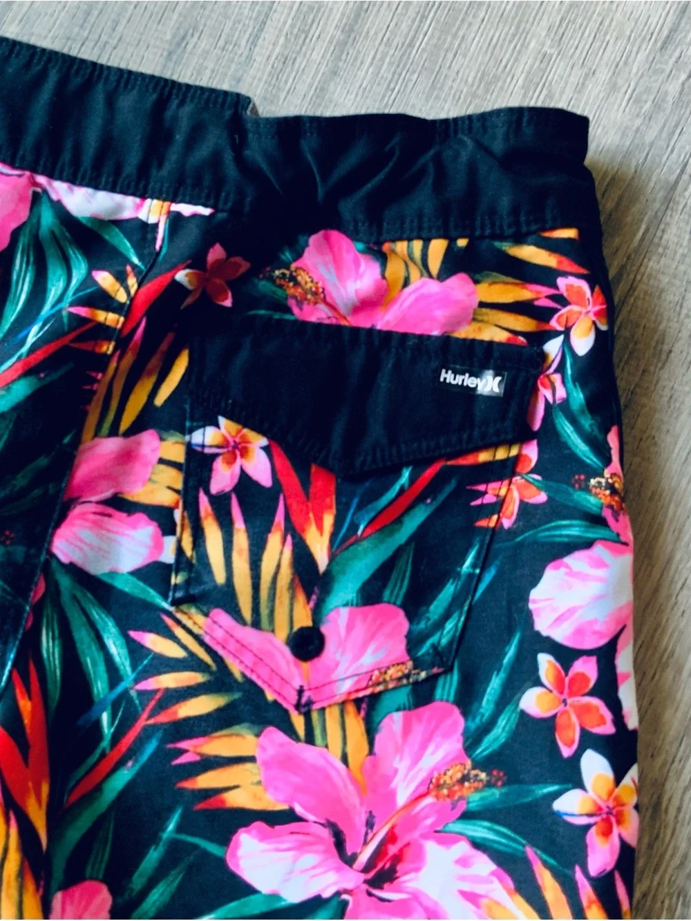 Hurley Tropical Print Board Shorts Boys 7